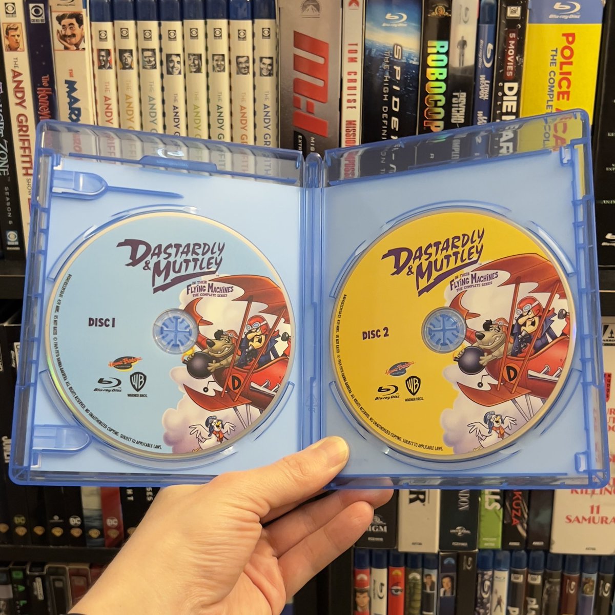 HighDefDiscNews's tweet photo. /// #NewArrival ///
DASTARDLY & MUTTLEY IN THEIR FLYING MACHINES: THE COMPLETE SERIES on Blu-ray via Warner Archive (@WBHomeEnt). Available on June 30. #Bluray #PhysicalMedia #animation #DickDastardly #Muttley #WackyRaces #cartoons
Preorder / #ad
@ Amazon / https://t.co/0vFnGRA6DP
@ MovieZyng / https://t.co/CvZUboB844