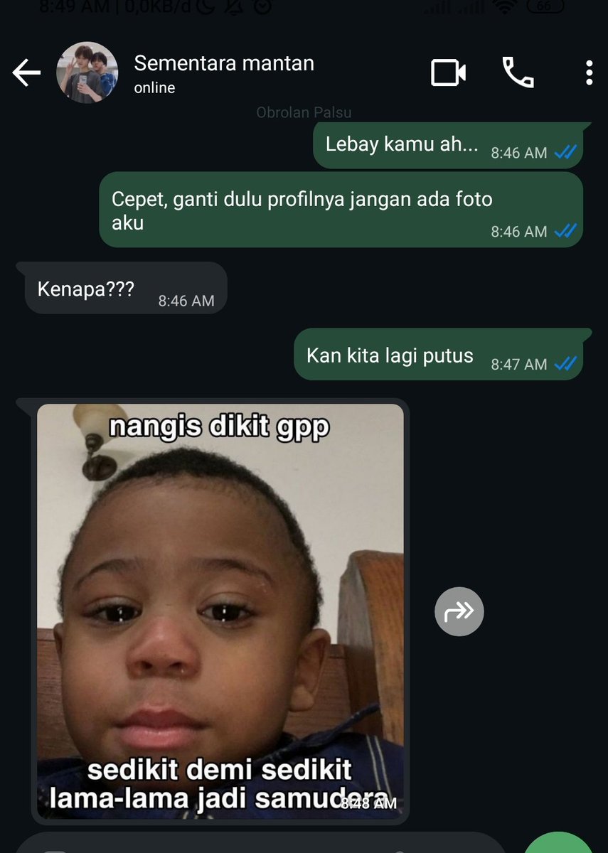 astaga_kaget's tweet photo. Bonus.
Alasan Gongtang putus yang sebenarnya https://t.co/dcfUkn6tmU
