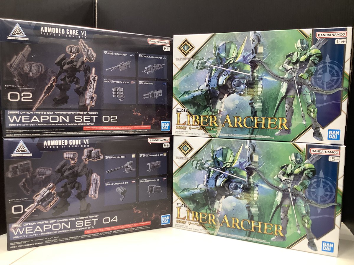 ✨商品入荷情報✨ 30MM オプションパーツセット ARMORED CORE VI FIRES