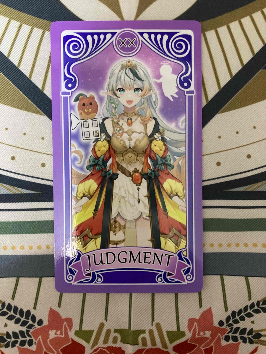 virot_card's tweet photo. 🔮今週のカードは「審判」の正位置。

諦めていたチャンスが舞い込む、ターニングポイントになりそうな週末です。
今できるベストをつくしてね。

※使用しているのは、23人のVtuber・Vライバーと制作したオリジナルタロットです🔮
詳細は固ツイをチェック!✅
#Virot週末占い https://t.co/SMVifBvIZD