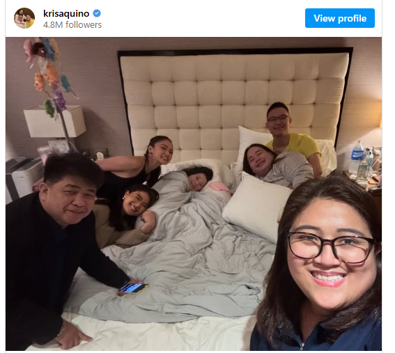 lyn7357's tweet photo. True... As Kris said to Kim "All I can say is I love you, I super appreciate your effort to visit, and even if it was a gloomy day, you were the much-needed reminder that after all the storms, we can look forward to a RAINBOW... 
From Kris IG https://t.co/0bNrMOBxvF
