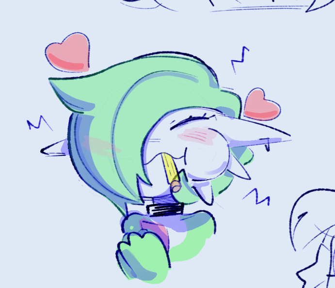 DuckyMowo's tweet photo. My Gardevoir Eats Pens! >:3 https://t.co/wMdhYc57zr