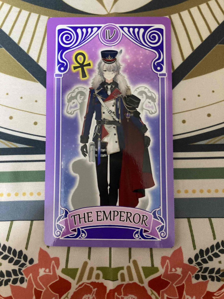 virot_card's tweet photo. 🔮今週のカードは「皇帝」の正位置。

努力の成果がしっかり実りそうです。
堂々としたふるまいで、自分の大事な人をしっかり守って。

※使用しているのは、23人のVtuber・Vライバーと制作したオリジナルタロットです🔮
詳細は固ツイをチェック!✅
#Virot週末占い https://t.co/dUQGhBGHHj