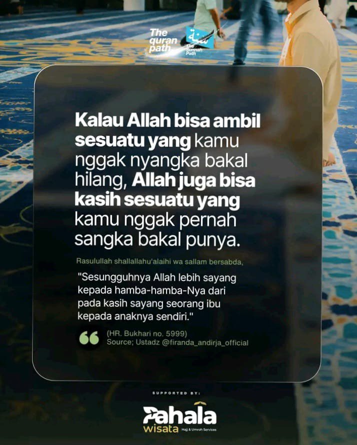 HabibiMoh's tweet photo. Yukk selalu huznudhon billah..
Alhamdulillah 'ala kulli hal.. https://t.co/lyBOofsgYO