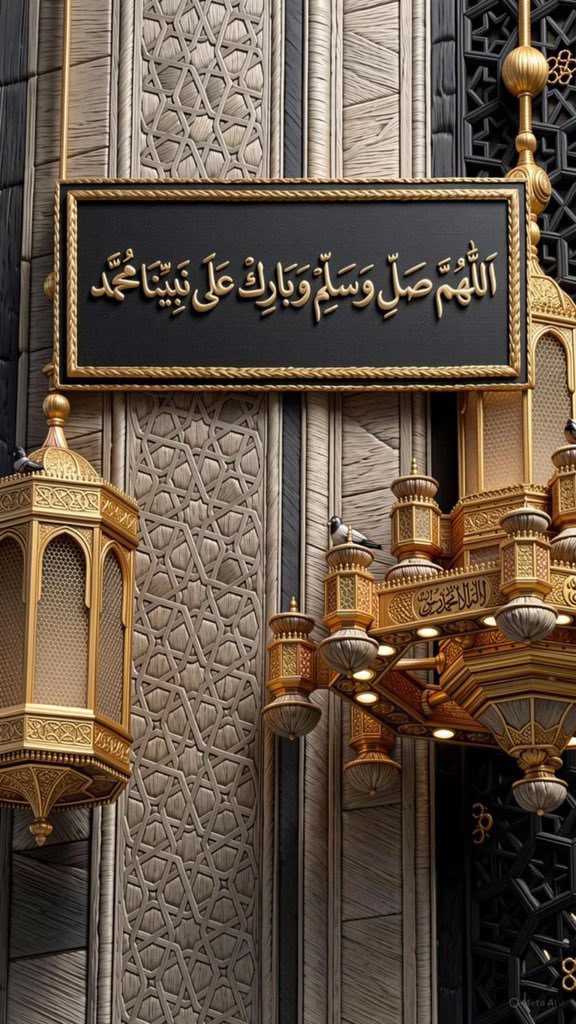 fsaafs's tweet photo. *صلّى عليك إلهُ العرشِ ما طلعت*

*شمسُ النهارِ ولاحت أنجُمُ الغَسَقِ*

*وآلِكَ الغُرَرِ  اللّاتي  بها عُــرِفَت*

*سُبلُ الرشادِ فكانت مُهتدى الفِرَقِ*

     🌹*صـلّى الله عليـه وسلّم*🌹 https://t.co/LIhKAPsgHt