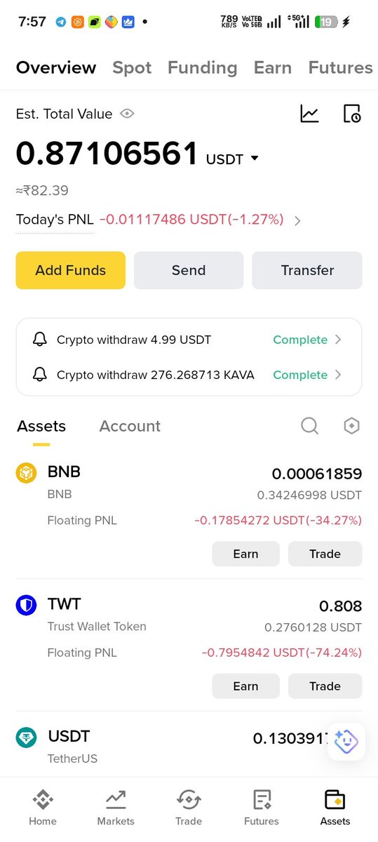 Trade_ForgeFX's tweet photo. @cz_binance
@BinanceAcademy
Dear Binance Support,
I did not authorize or initiate any withdrawal from my Binance account.
My account has been emptied, and approximately 299 KAVA and 5 USDT were withdrawn without my permission.
Please investigate this incident urgently and provide:
The destination wallet addresses
Transaction IDs (TxIDs)
IP address and device used to authorize the withdrawals
Whether the funds can be frozen or recovered
If my account has been compromised, please secure my account immediately and prevent any further unauthorized activity.
I am attaching screenshots for reference.
Please treat this as an urgent security case.
Thank you.

#Scam
