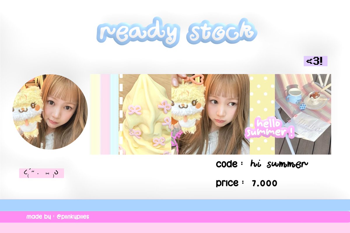 httppinkk's tweet photo. — gutmwoning help rt thankk u <3!

aku ada ready stock layout baru yeon &amp;&amp; yuha lho 👀💘 , yuk beli jajanan mayops :3 #bealanja https://t.co/fiuKxCJQKT