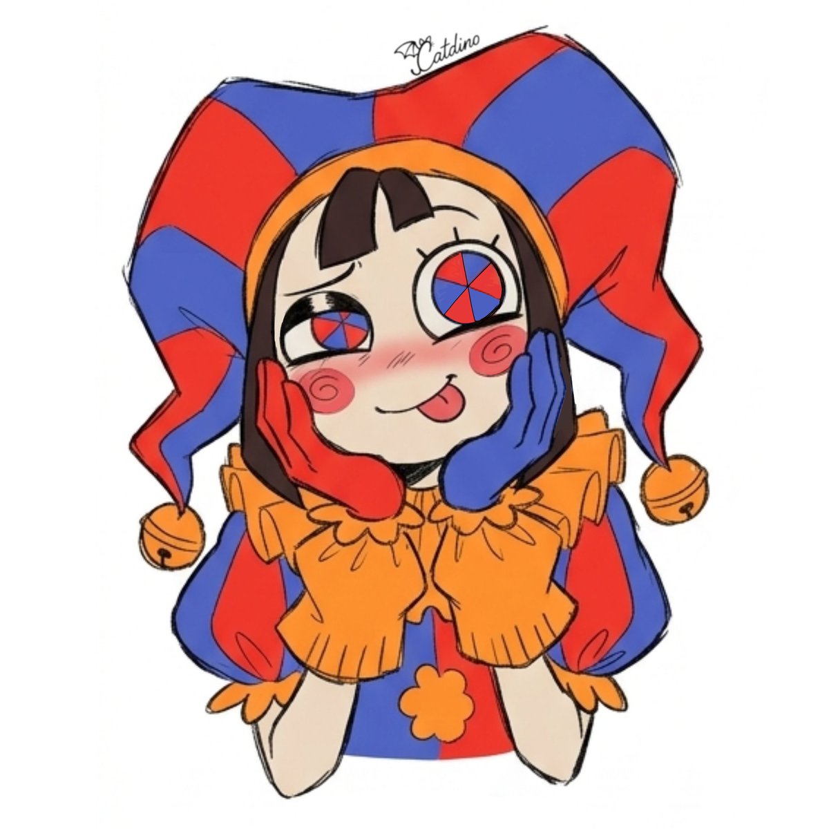 catdinoofficial's tweet photo. #tadc #pomni #fanart https://t.co/fOOUKq8bSD