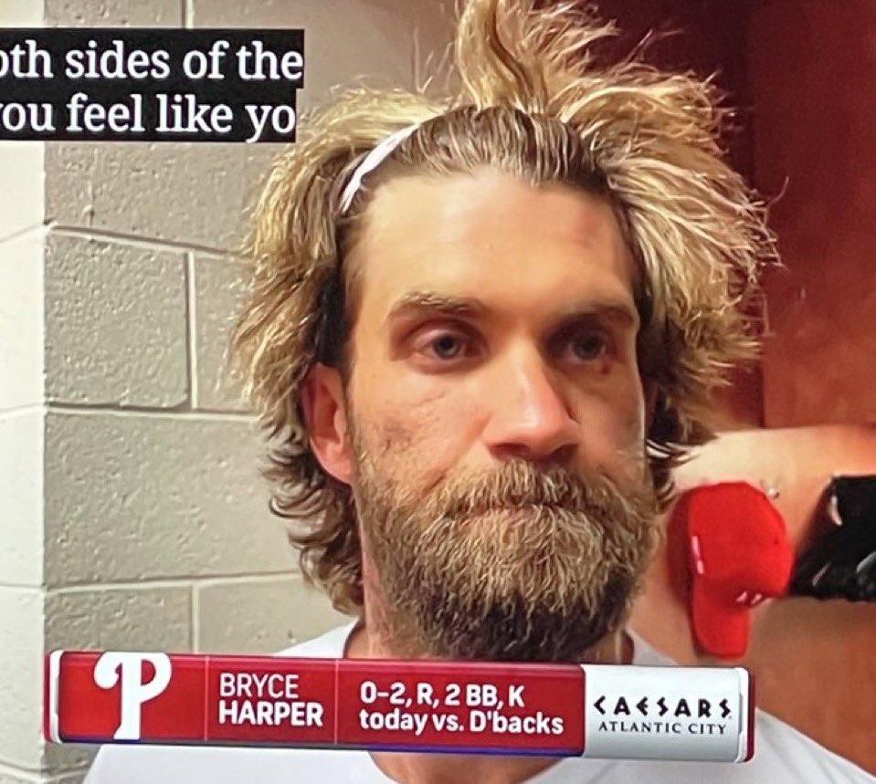 HowieBurner's tweet photo. Presenting the Bryce Harper wheel of emotions https://t.co/yMDInR92mw