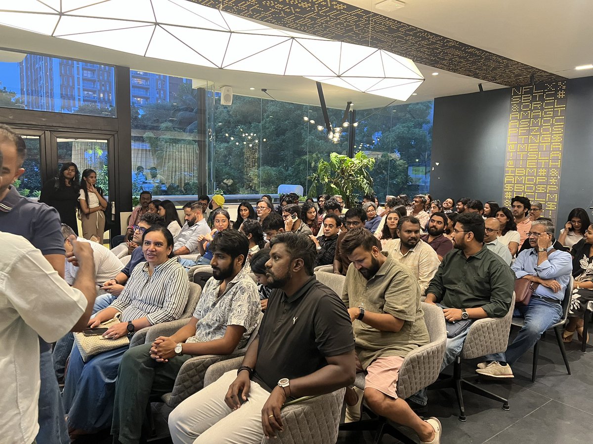 siluvaiamalan's tweet photo. Discussed  from Britannia’s Thirukkural to herpetology, and enjoyed our brief conversation about GenZ. Participated in #adtalks session was truly enlightening, and I gained valuable insights #adtalks #AdvertisingclubMadras thanks @PGAditiya https://t.co/ys4tVWQdYG