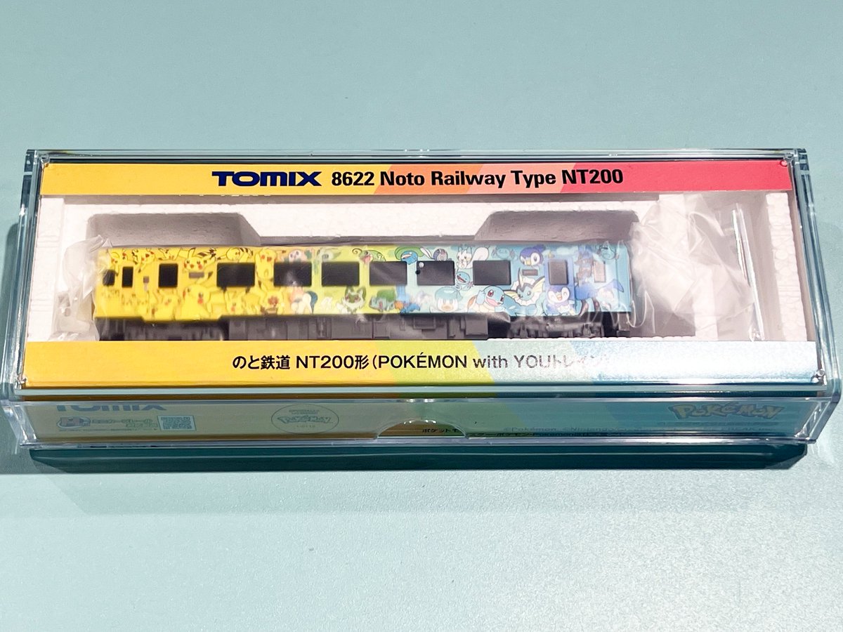 TOMIXの新製品「のと鉄道 NT200形（POKÉMON with YOUトレイン）」入荷