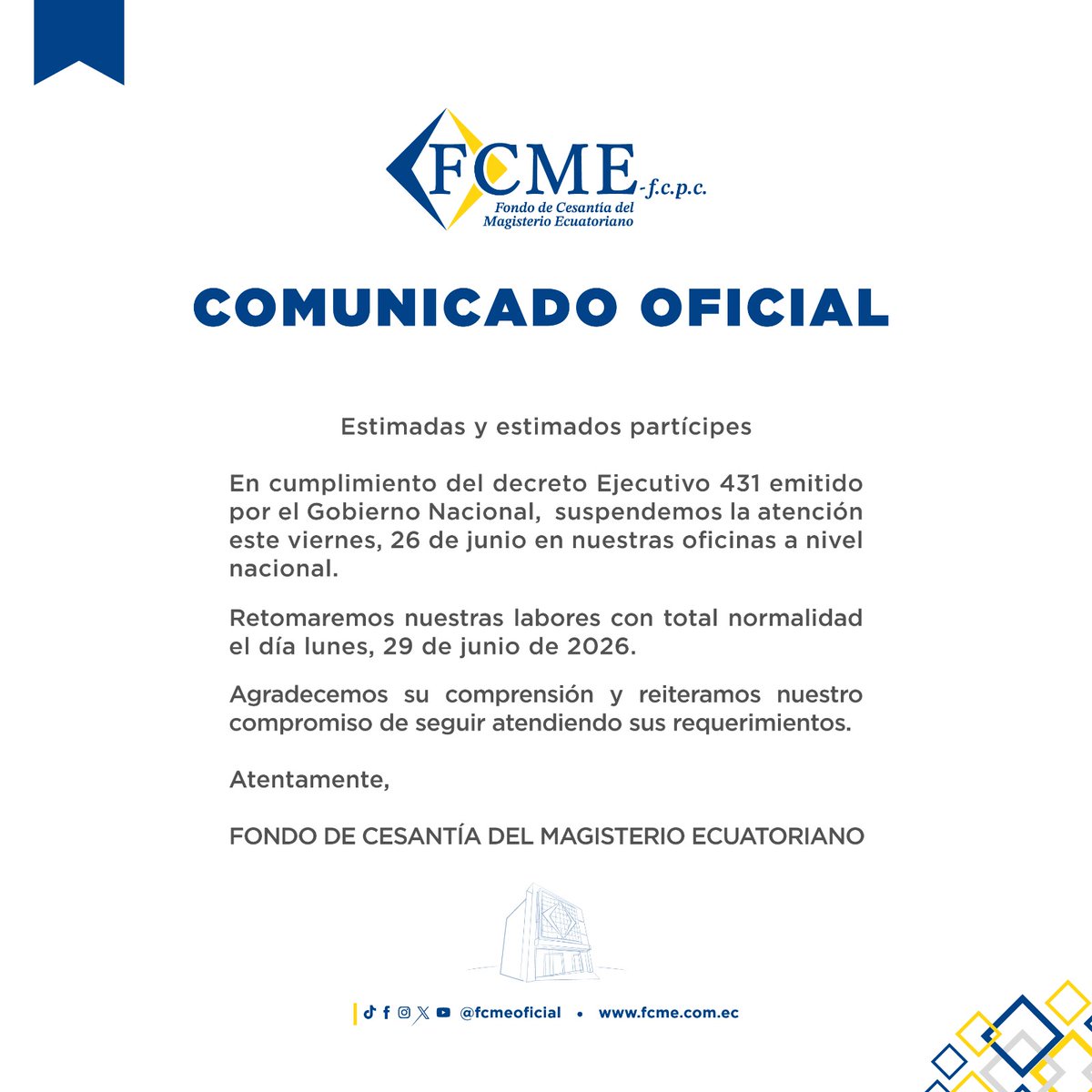 FCME tweet media