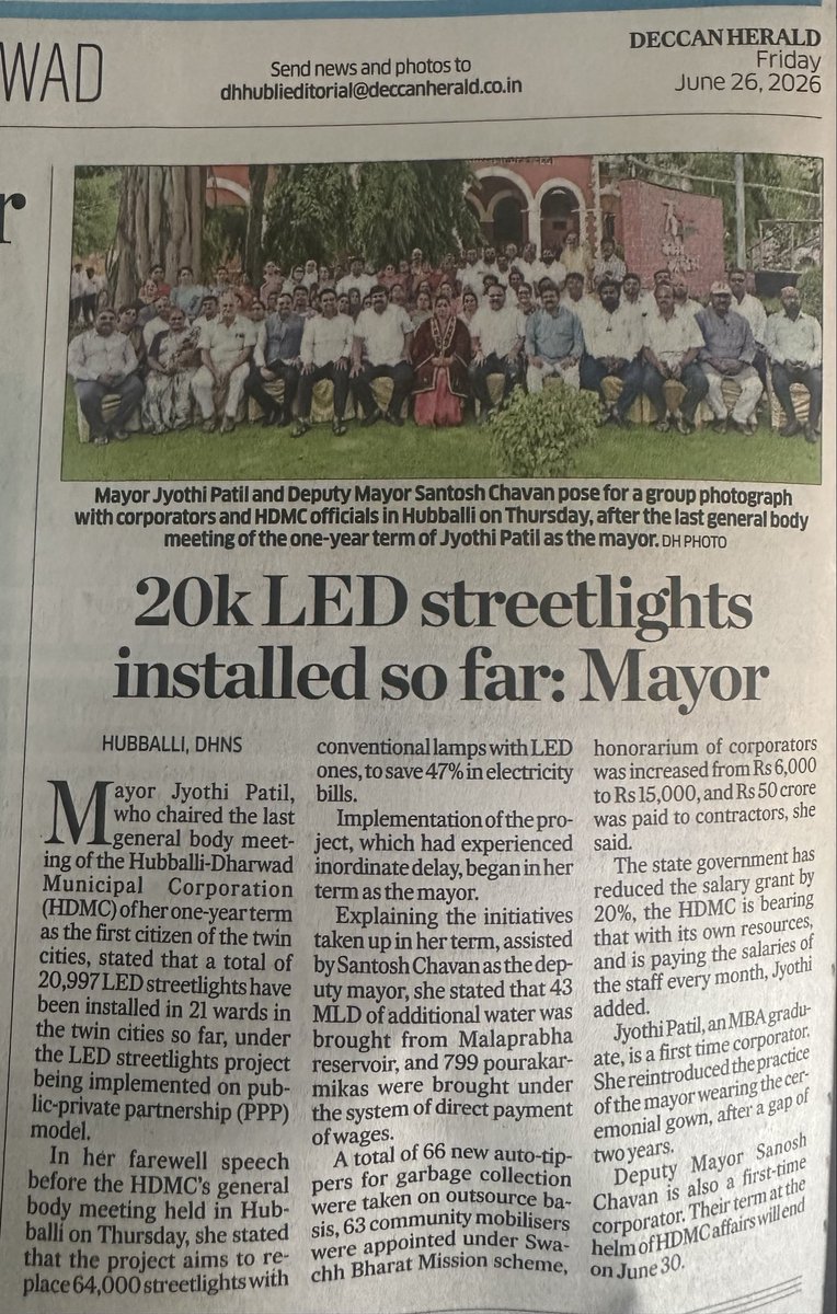 Sirigeri76's tweet photo. We should ask for the location of these installed street illuminators . @nagabhushanb @varungrao https://t.co/Ij88Omh7Fg