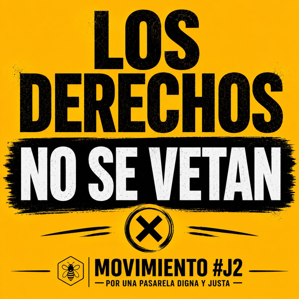 EstevezMayayo's tweet photo. Sorprende la actitud de un gobierno que se llama progresista @gpscongreso @gpssenado @PPSenado la #PasarelaAlReta1X1ParaTodos es un derecho, y lo saben. Estado responsable, corrijan ya! #J2NoSeRinde 🐝🐝🐝 https://t.co/n0xYiCAkli