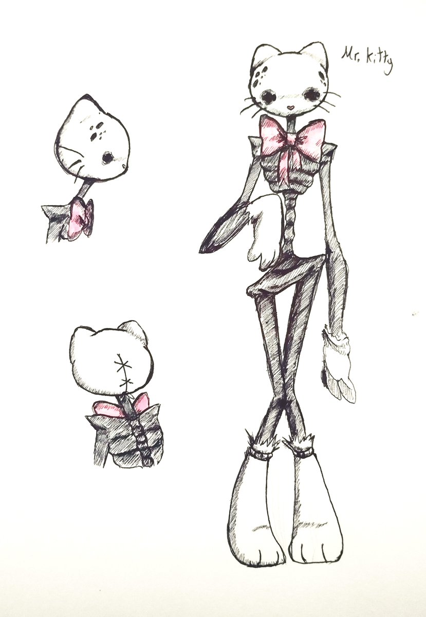 DummyDumbVoid's tweet photo. My interpretation of Mr. Kitty.
#backrooms #mrkitty #level974 https://t.co/Oy6f7sAYBF