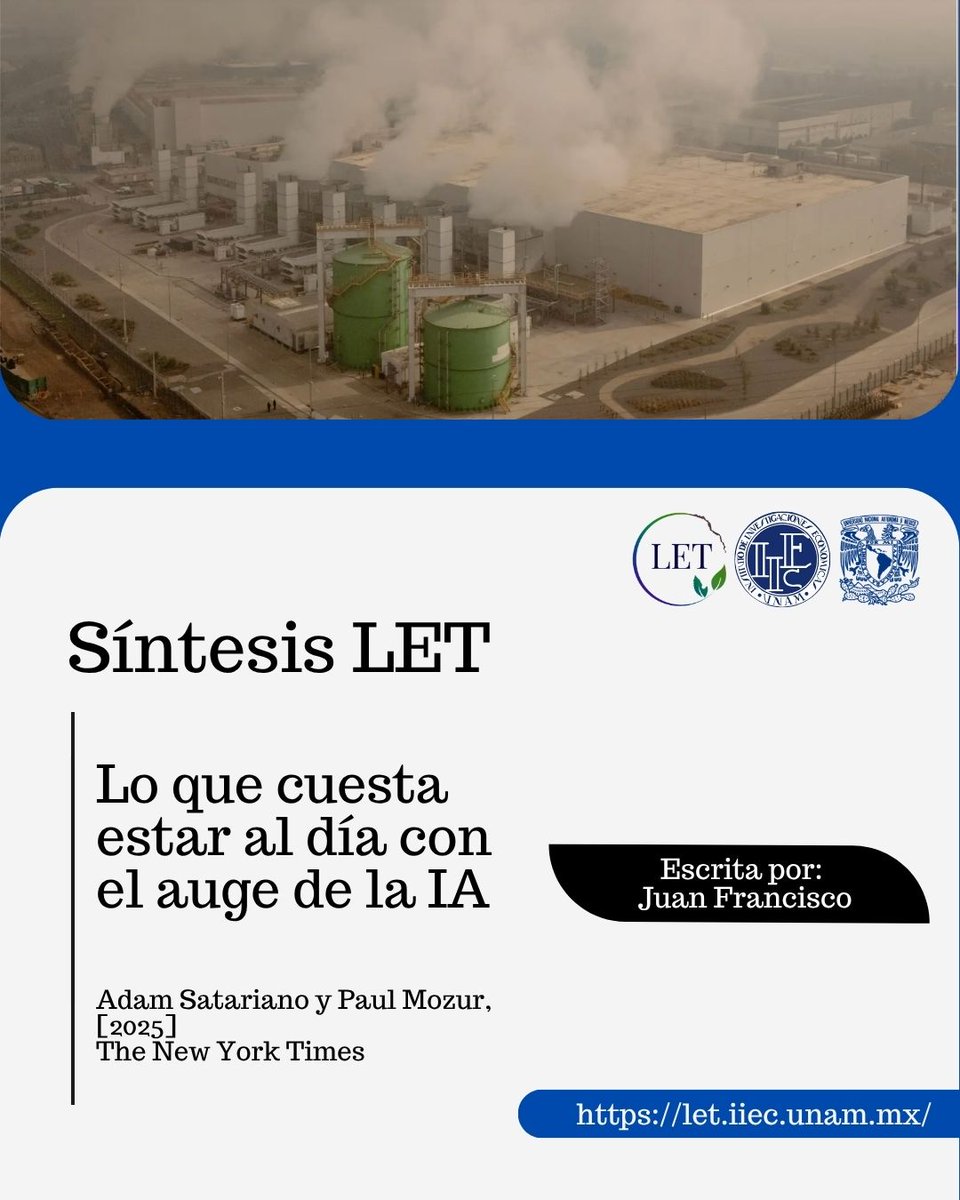 EquipoOLAG's tweet photo. La carrera por la IA esta exacerbando la desigualdad entre países
https://t.co/CUl5uW4vOM https://t.co/ZAF73TLZ1C