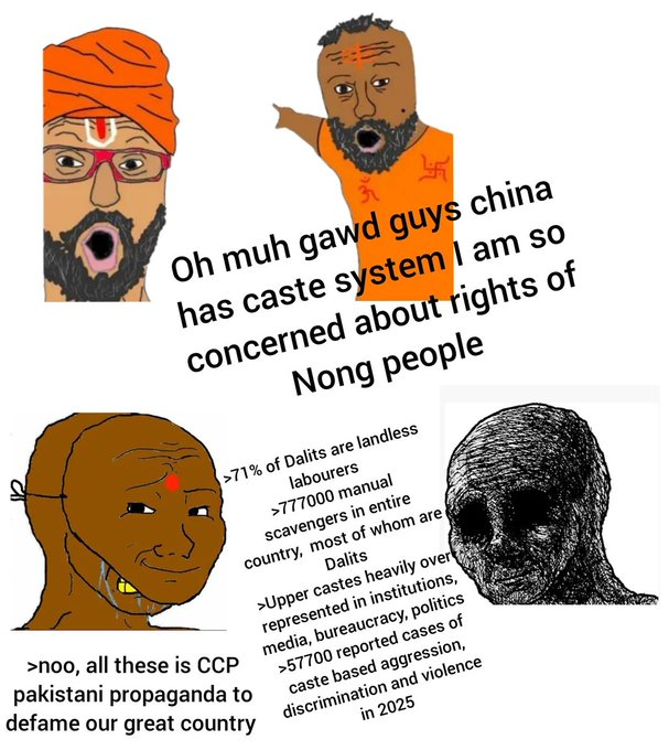 Tesoo516967's tweet photo. @_2GB_Ram We need to save Dalit people in India from the Hindu poojeets #SaveDalit #StopCasteInIndia https://t.co/bsS7wxqHq8