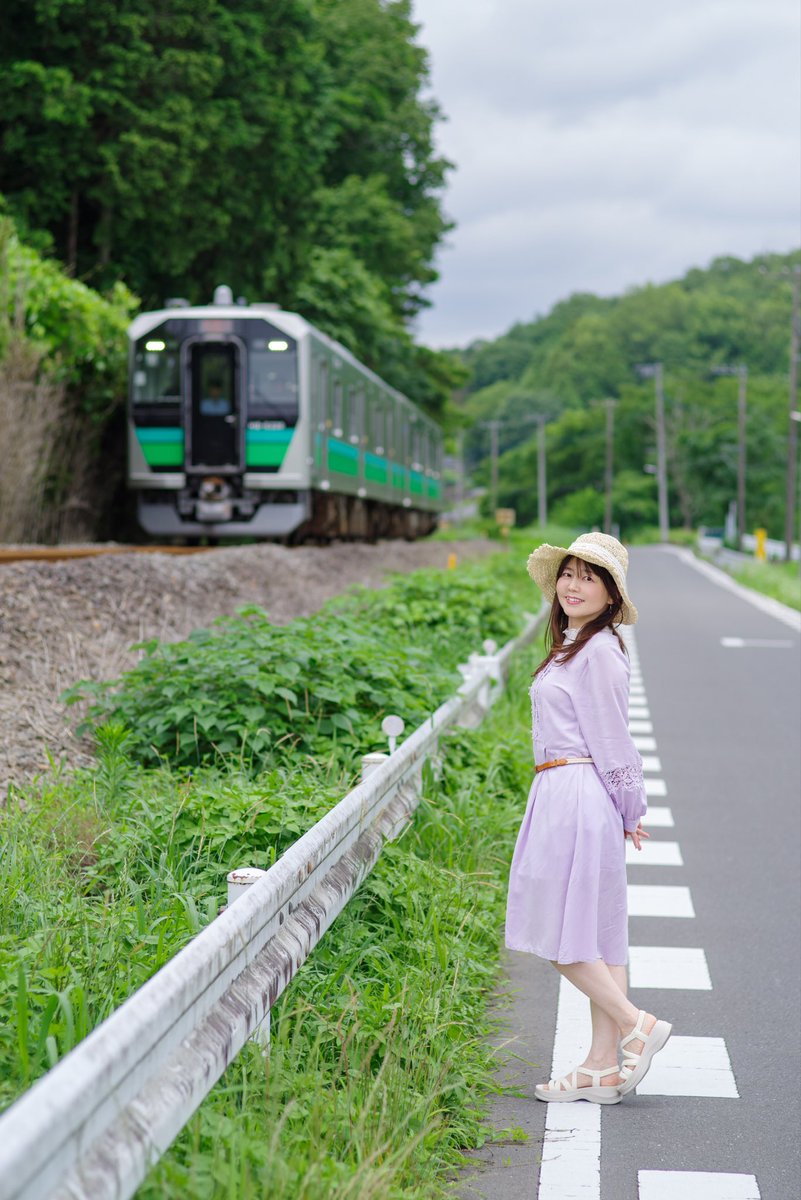 3003Kiha35's tweet photo. 八高線走り梅雨

モデル:佐藤 麗さん https://t.co/QEuBtZt7W7