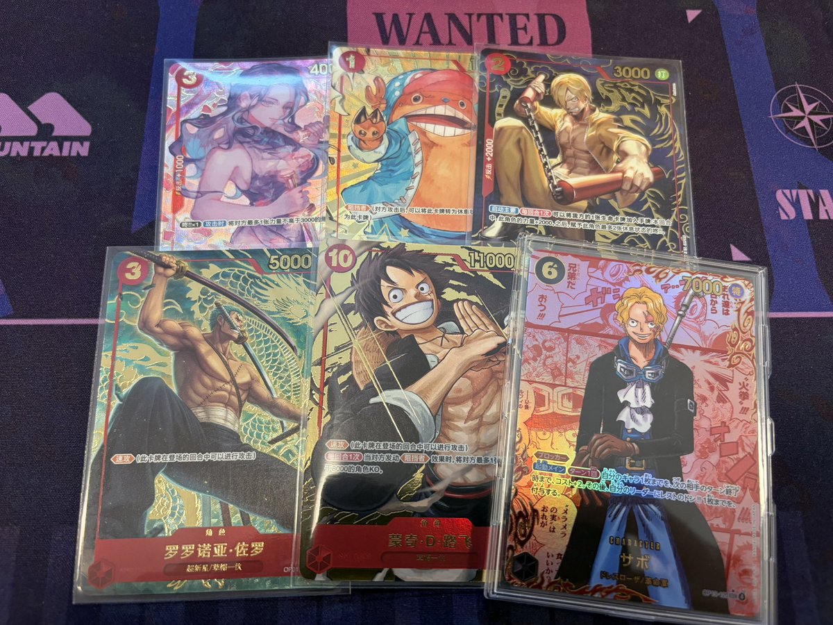 パットは付いてませんが数回使って合わなかったので出品します。 この辺をPSA出そうか悩み中‥ 中国セット開封してみたけど、ゾロの裏面