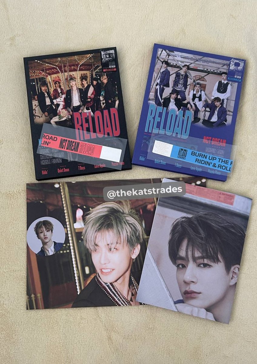thekatstrades's tweet photo. WTS LFB PH  
NCT Dream Reload album w/flaws-PHP150each
Jisung CircleCard-PHP80  
Wristband-PHP30each
Folding Posters-PHP80each 
Set A- PHP300(Album,Circle Card,Folding Poster, Wristband)
Set B-PHP250(Album,Poster,Wristband)
MOP: Gcash  
MOD: GGX,J&amp;T, LBC
DM for condi
#NCTDREAM️ https://t.co/LkqjcLJOyo