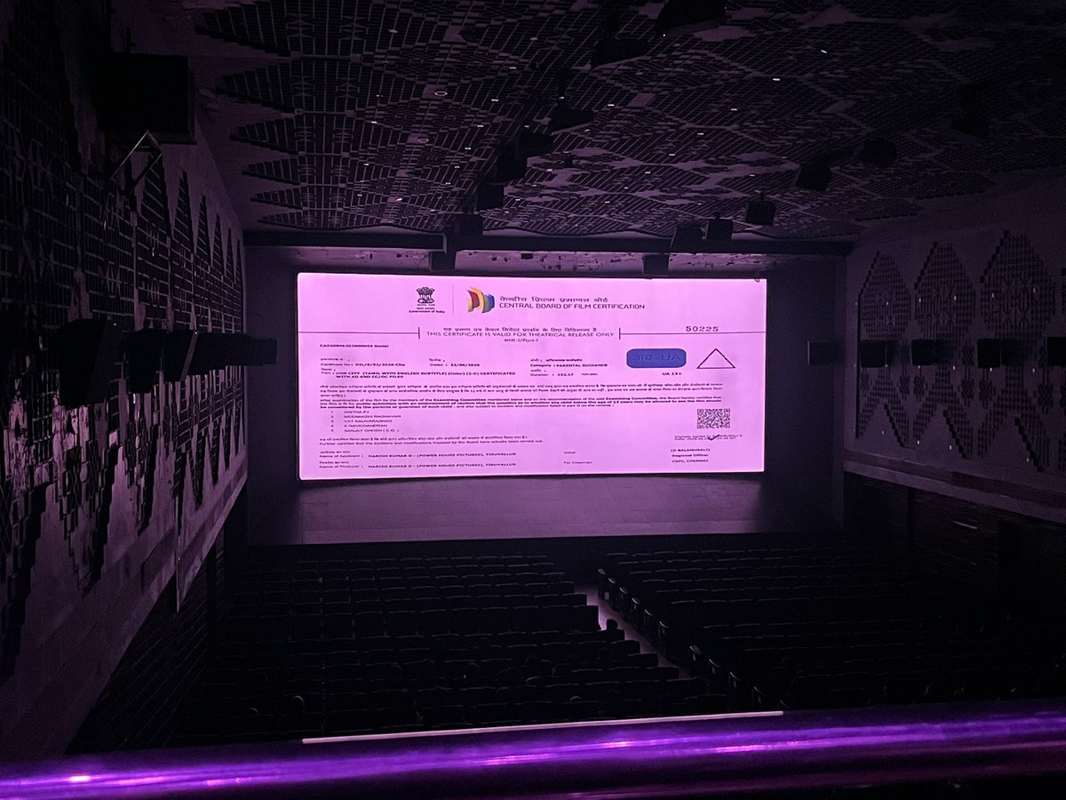 Ksakthi14's tweet photo. Show time: #ConCity
#KSReview https://t.co/zYbiWxCoBb
