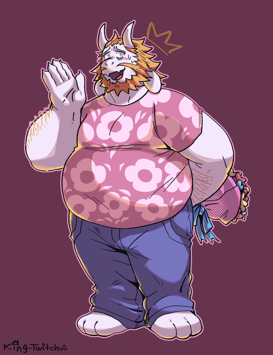 Twitchus_Christ's tweet photo. fluffy buns asgore https://t.co/DYJU2KDIqo