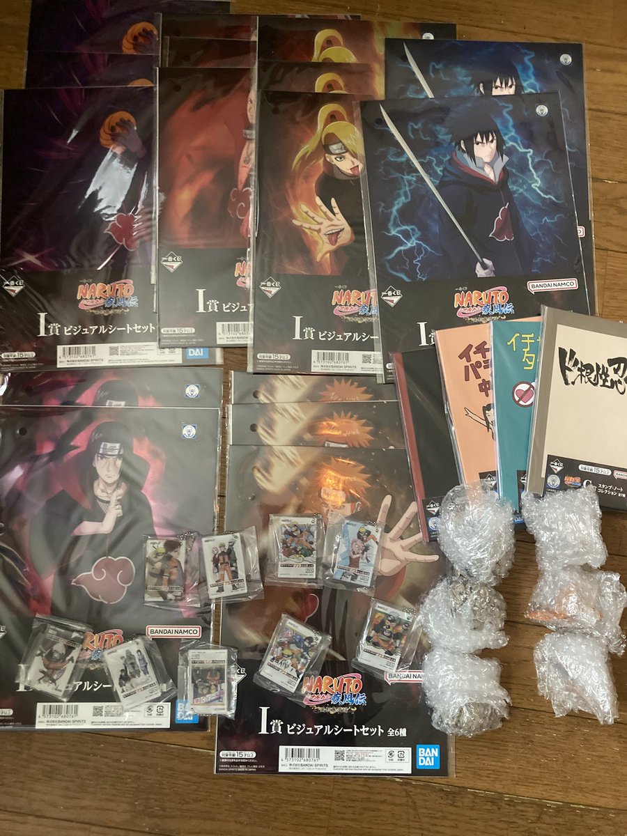 Cat3uni's tweet photo. 【譲渡】NARUTO 一番くじ 風影奪還編

譲 F.G.H.I賞

300/個+送料

3個以上で1つにつき270に値引きします。

検索からも気軽にお声がけ下さい

H賞は3巻以外複数あります https://t.co/S3PDtjeJjT