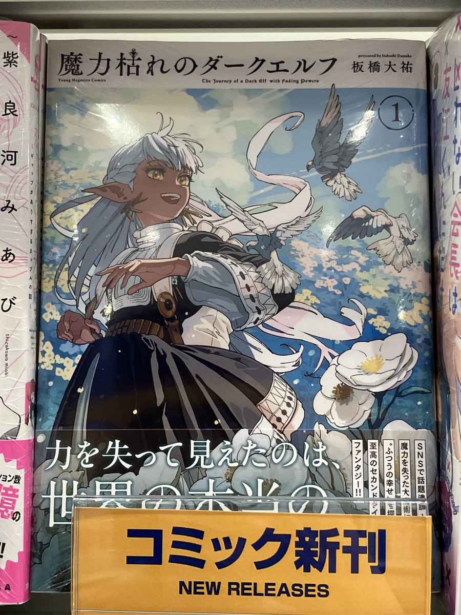書籍入荷情報】 ・※魔力枯れのダークエルフ(1) 入荷いたしましたクマ
