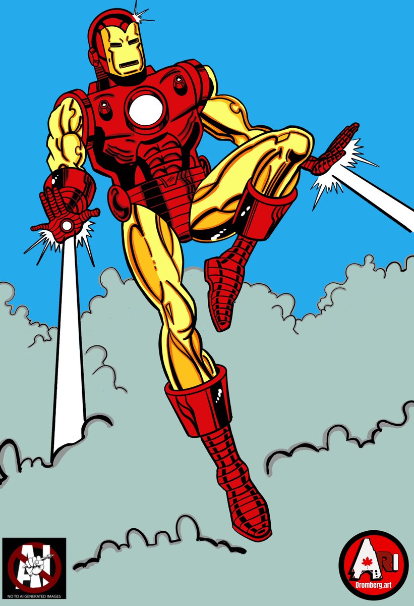 Just_OG_North's tweet photo. Ironman 13x19” poster template.  #dromberg #marvel #ironman #digitalartist #digitaldrawing https://t.co/HmO1qj8xl5