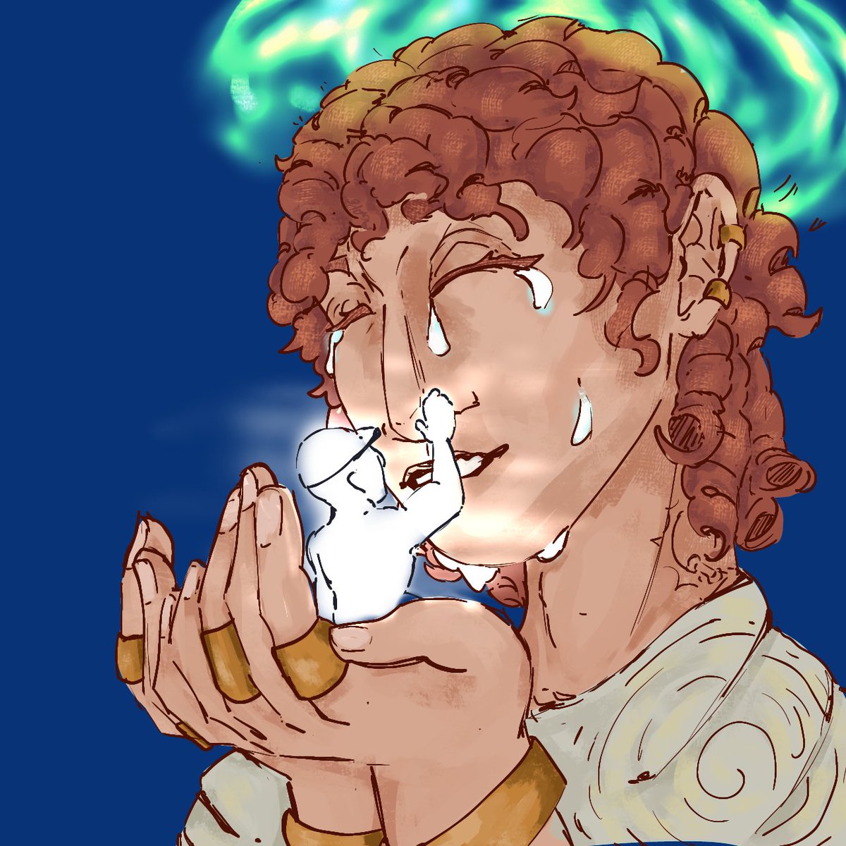 aeterna_agape's tweet photo. Dia 3- AU (alternate universe)

Onde um deus tenta proteger sua alma favorita

Ou

Onde uma alma continua voltando só para ver seu deus novamente 

#Segastianweek2026 #XdaquestãoRPG #Equinociorpg https://t.co/cXkCWJsJ2E