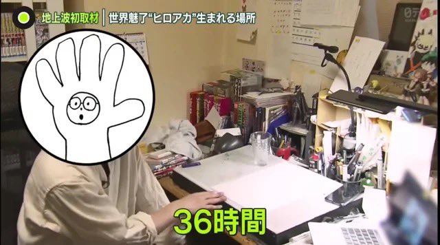 Akikun1124's tweet photo. ヒロアカ作者の執筆時間エグすぎるw https://t.co/t6b9RiP0GZ