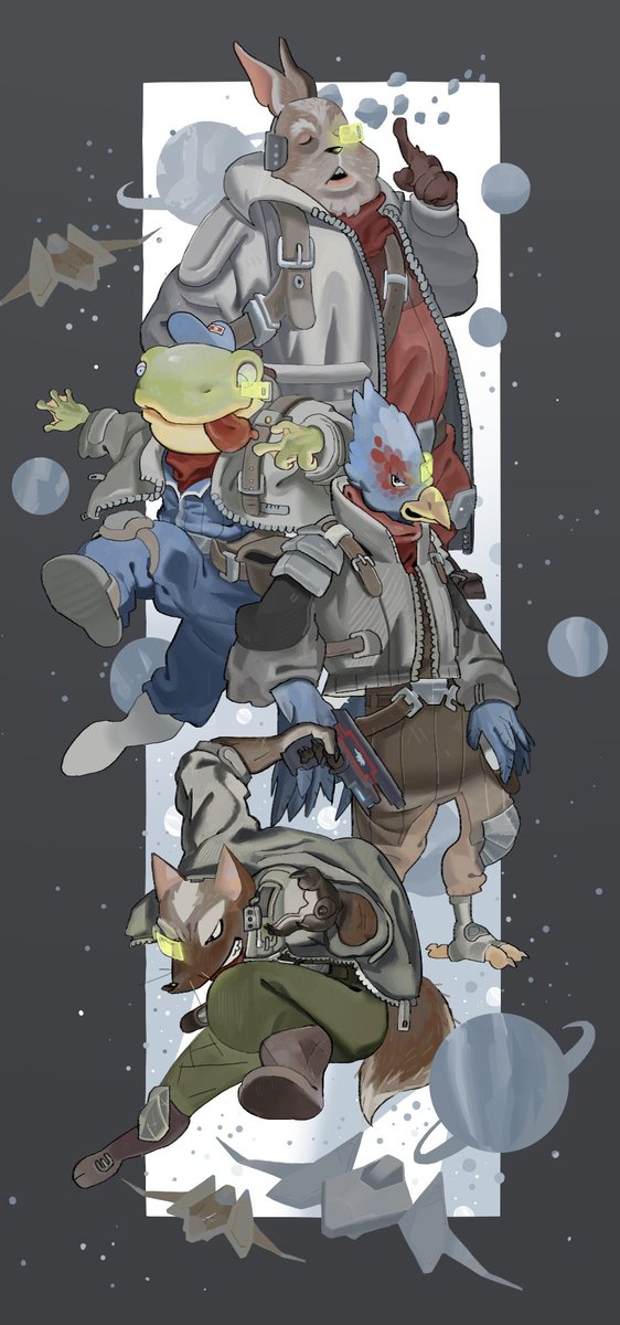 Papardusha's tweet photo. STARFOX DAY!!!!!!!!; #Starfox https://t.co/jxnCMMWEhv