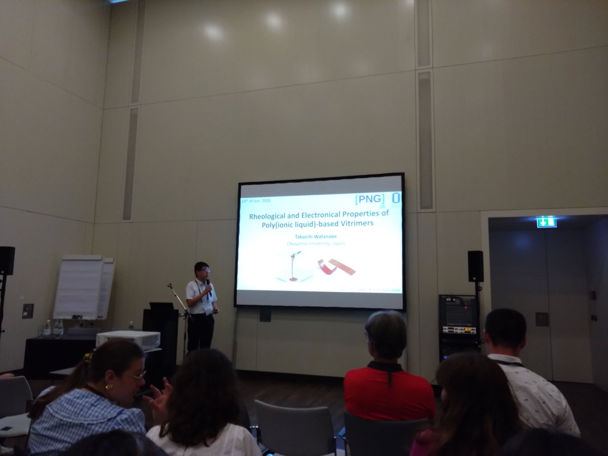 ipe_okayama's tweet photo. Joined Polymer Network Groups Meeting 2026 held in Dresden, Germany. ドイツのDresdenで開催されたPNGミーティング2026に参加しました。多くの研究者と知り合えて、とても有意義な学会でした。ありがとうございました。 https://t.co/dhTV1Cbhau