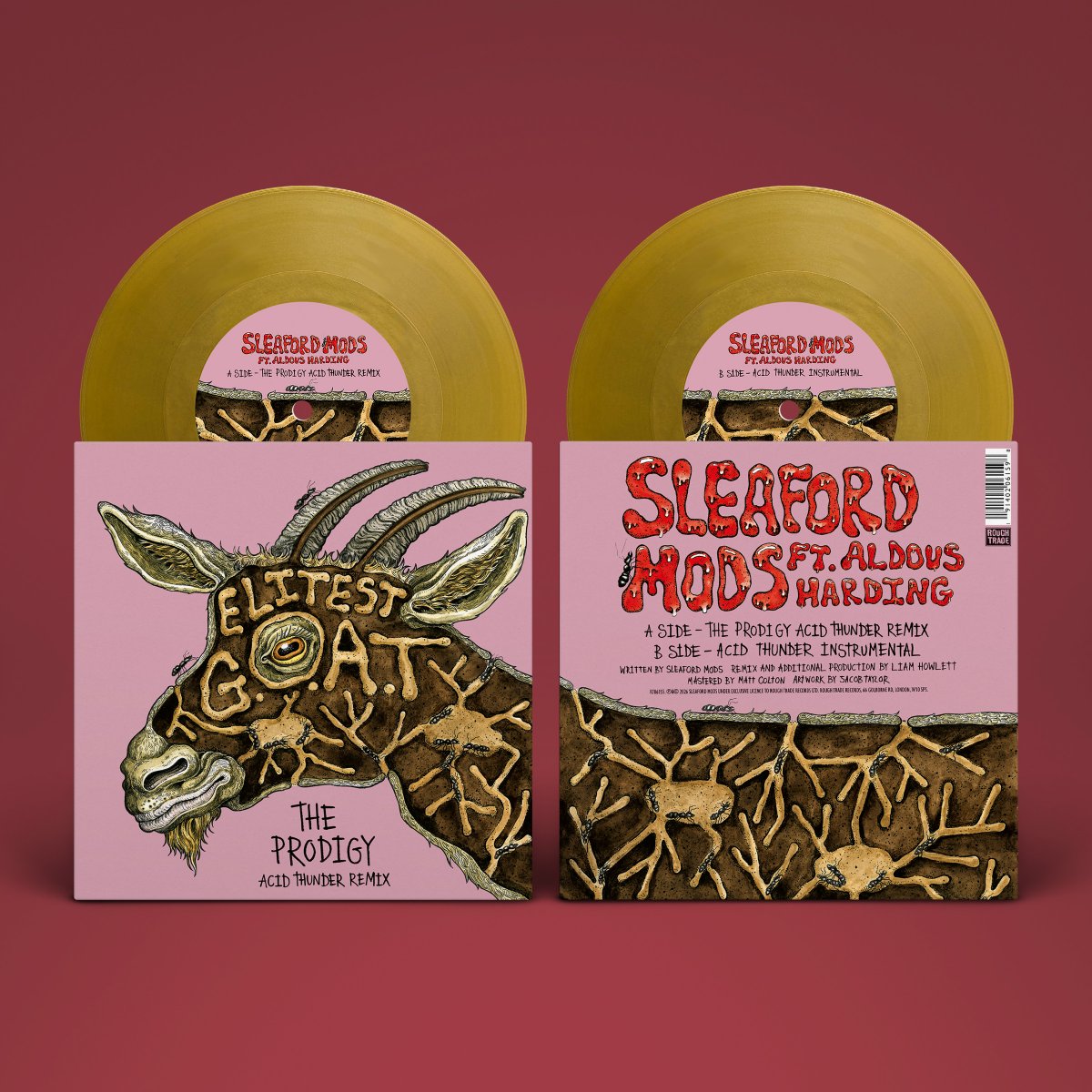 Sleaford Mods x Aldous Harding x The Prodigy 限定7インチが本日