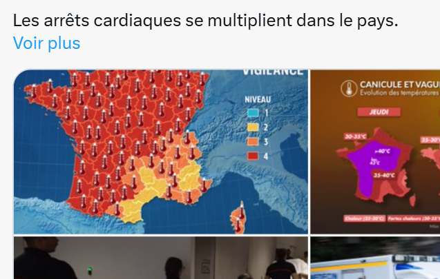TvlCampagnol's tweet photo. Mais rien à voir avec le vaccin  #canicule https://t.co/fFC2GQkNiY