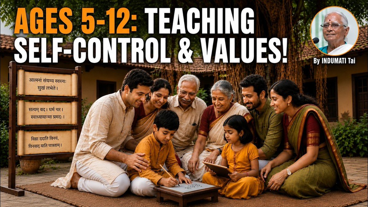 Dr_Shah_Dakshin's tweet photo. 💥Navigating the Crucial Years: A Masterclass in Parenting (Ages 5-12) 🌱

Raising children between the ages of 5 and 12 is a defining phase in their development. It’s the time when they begin to understand the world, form habits, and build character. But how do we effectively teach discipline without stifling their growth? How do we instill core values and foster genuine self-control?

Join us tonight as we dive deep into these essential questions. We are thrilled to announce Part 2 of our Parenting Guide featuring the incredible Indumati Tai Ji.

In this session, we will uncover: 
✨Proven approaches to teaching discipline and boundaries.
✨Actionable ways to instill lifelong values.
✨Strategies to help your child develop emotional regulation and self-control.

Whether you are a parent, educator, or simply passionate about child development, you won't want to miss these invaluable insights.

🗓 When: Today Evening ⏰ Time: 7:00 PM 📍 Where to watch: https://t.co/nuTRRNSc2d

Show your support: ✅ Join/Subscribe | 👍 Like | 🔄 Share

@ankitatIIMA 

#ParentingTips #ChildDevelopment #DisciplineAndValues #ParentingGuide #IndumatiTai #DrAnkitShah #LiveTonight #ParentingHacks