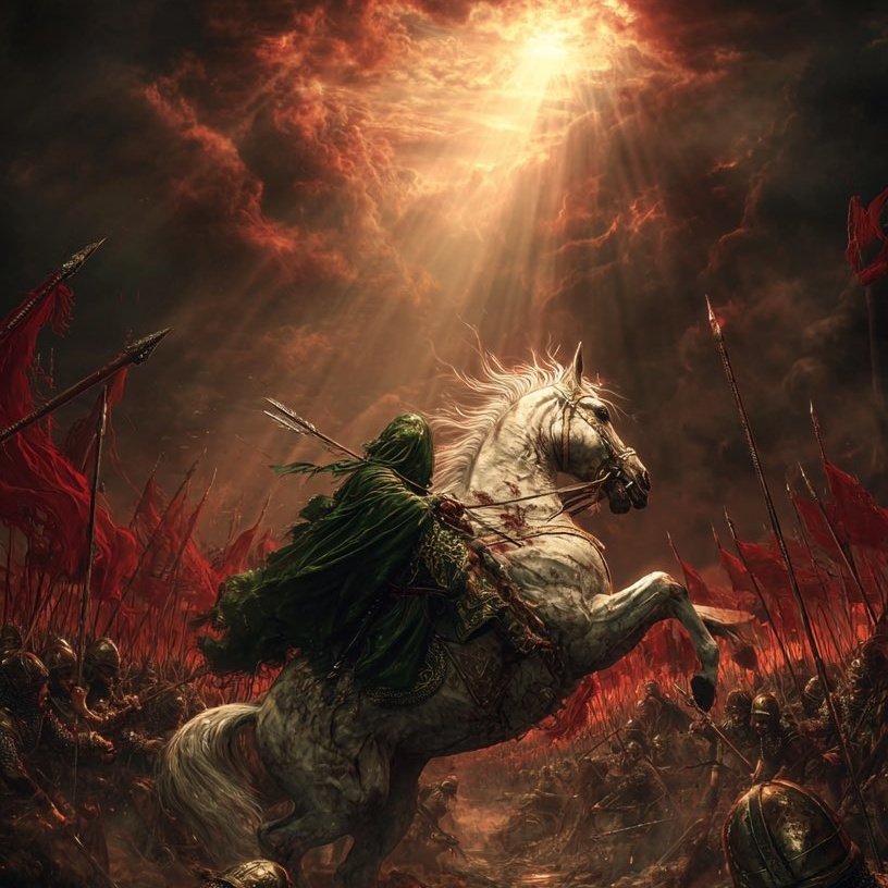 islamious's tweet photo. Martyrdom of Hazrat Imam Hussain ibne Ali (a): a thread 🧵 https://t.co/6oONaukvdI