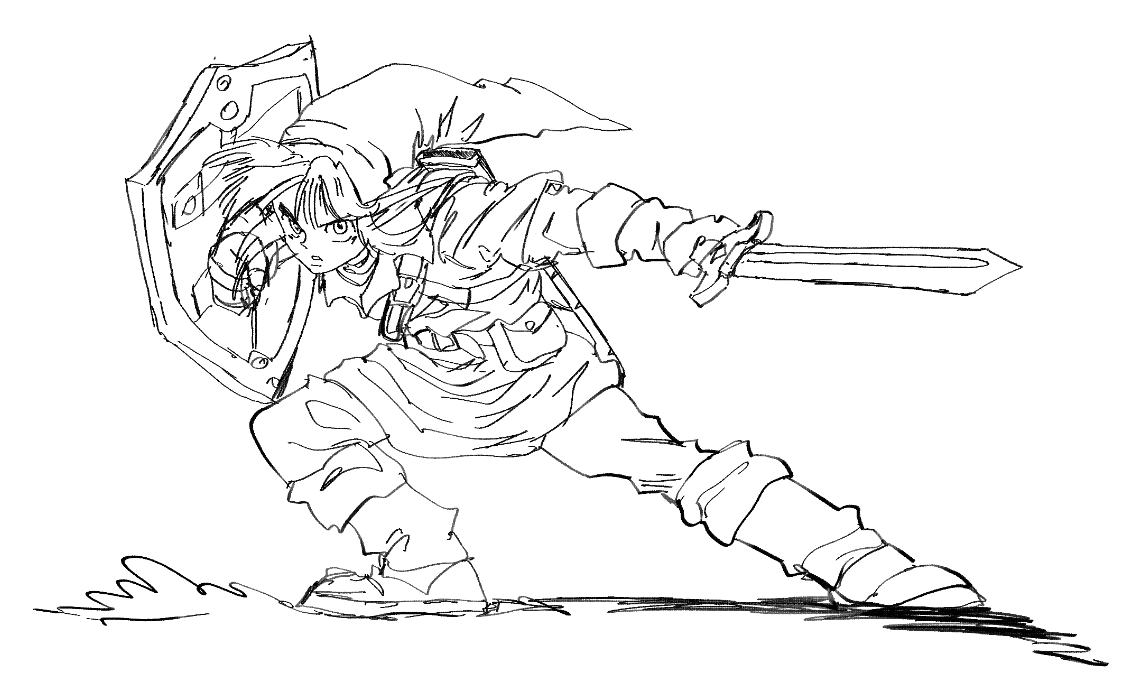 Apsel_Arts's tweet photo. also did a Link. I do not draw him enough https://t.co/wi8KKHeGy7
