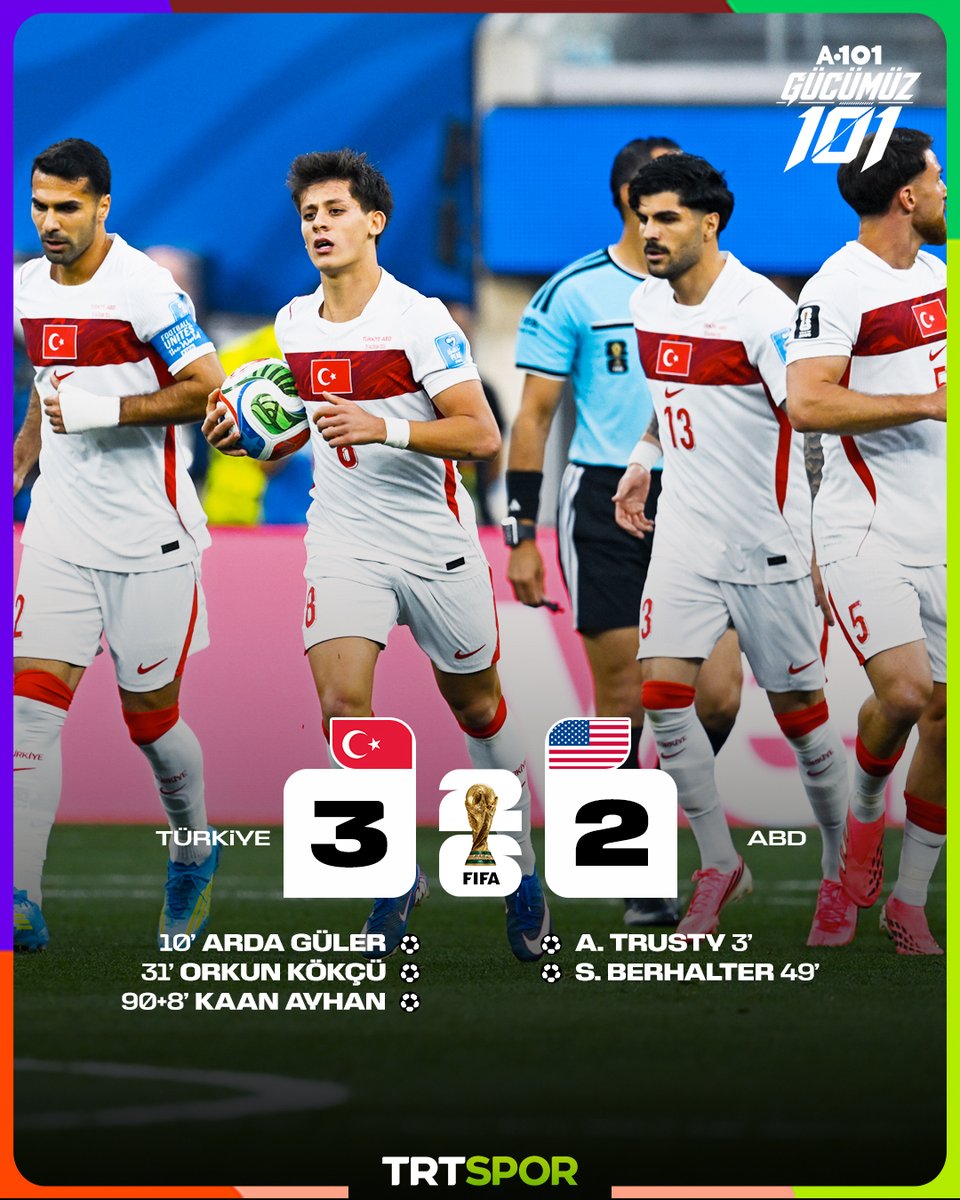trtspor's tweet photo. 2026 Dünya Kupası'na galibiyetle veda ettik.

#DünyaKupasıTRTde | #FIFAWorldCup https://t.co/DaYJ7UKVWs