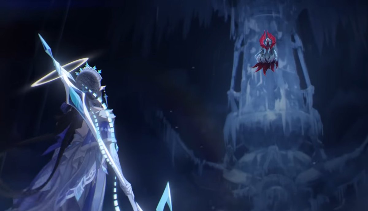 WanminLeaks's tweet photo. ❄️A ARCONTE CRYO, TSARITSA, SERÁ UMA LANÇEIRA! https://t.co/yXvxtNnpST
