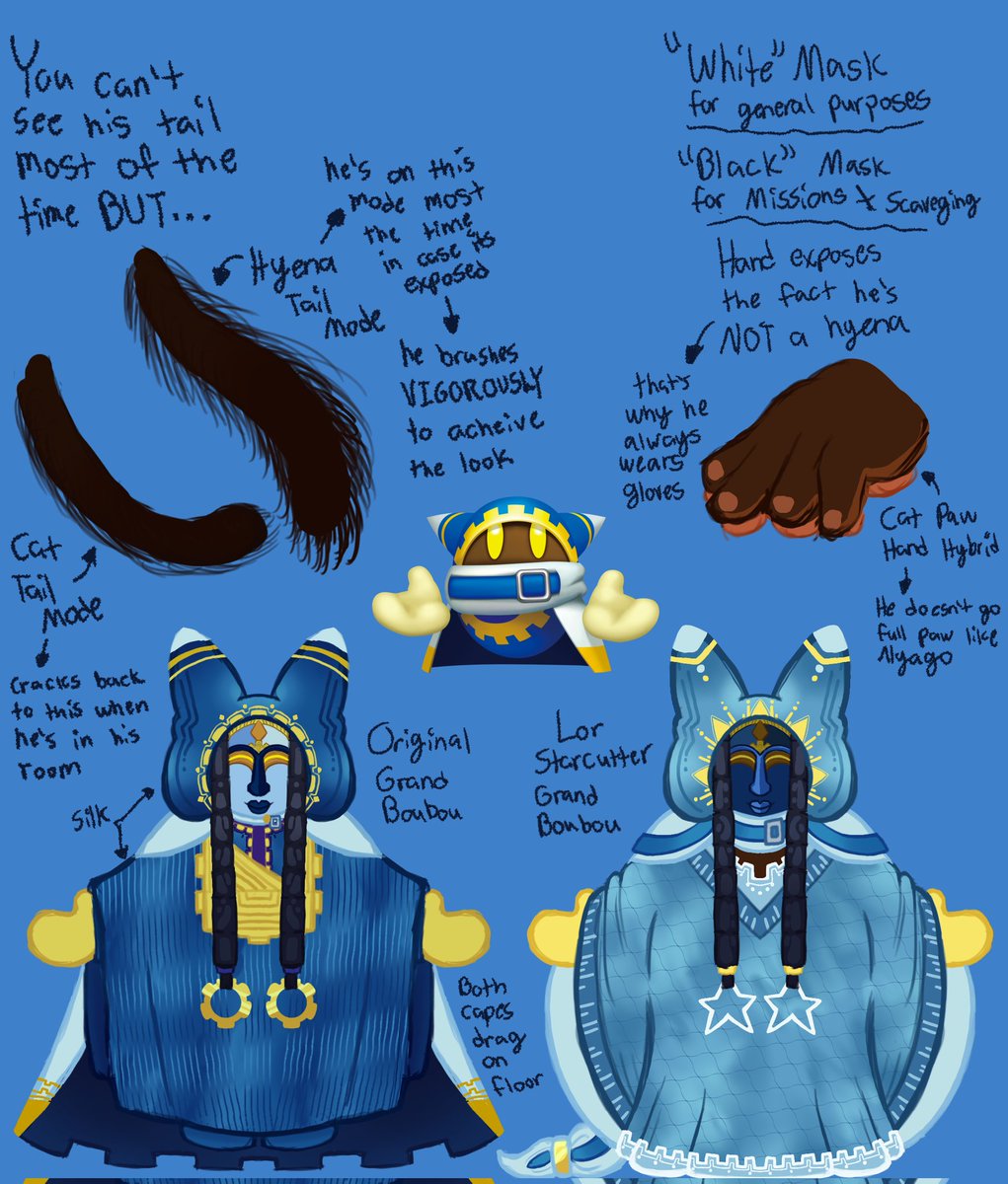 marasauces's tweet photo. im still on pause for these sheets cause artfight is coming real soon BUT i did do magolor cause i promised a few peeps id have him done before artfight hehe!!!! :3 ⚙️✨
#kirby #gijinka https://t.co/lYLsIRYfd8
