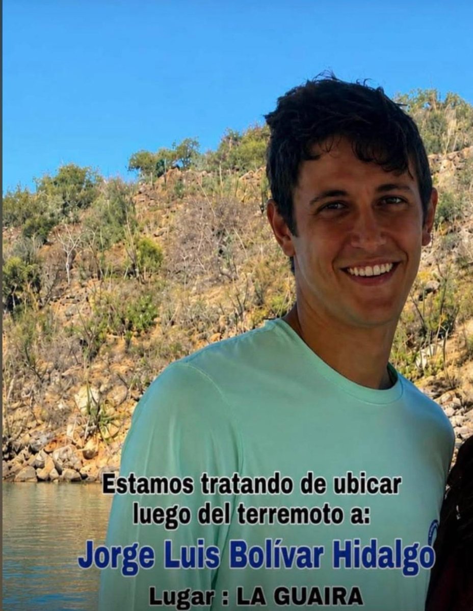 nsfariam's tweet photo. José Luis Bolivar Hidalgo, desaparecido en Los Corales, La Guaira. Contacto telefónico 58-4241444336
#televenestaconvenezuela https://t.co/TplUDn6zWz
