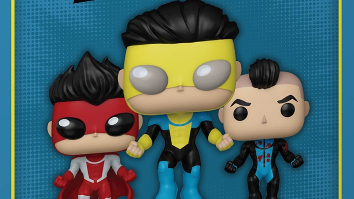 IGN's tweet photo. If you're a fan of the Invincible animated series and Funko Pop! figures, then you're going to be very busy at this year's Comic-Con. https://t.co/9CRh8aliFN https://t.co/aeQzOBs6JI
