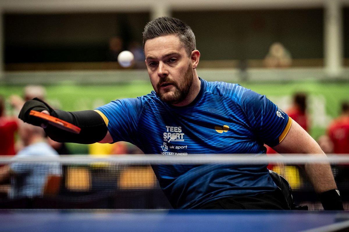 BritishParaTT's tweet photo. MS2 SF
Another great effort from @ChrisRyanCJR 
He twice comes back to level but will take bronze after World champion Lamirault FRA wins deciding set 11-8
🥉👏👏👏 https://t.co/2fsnFdfyZV