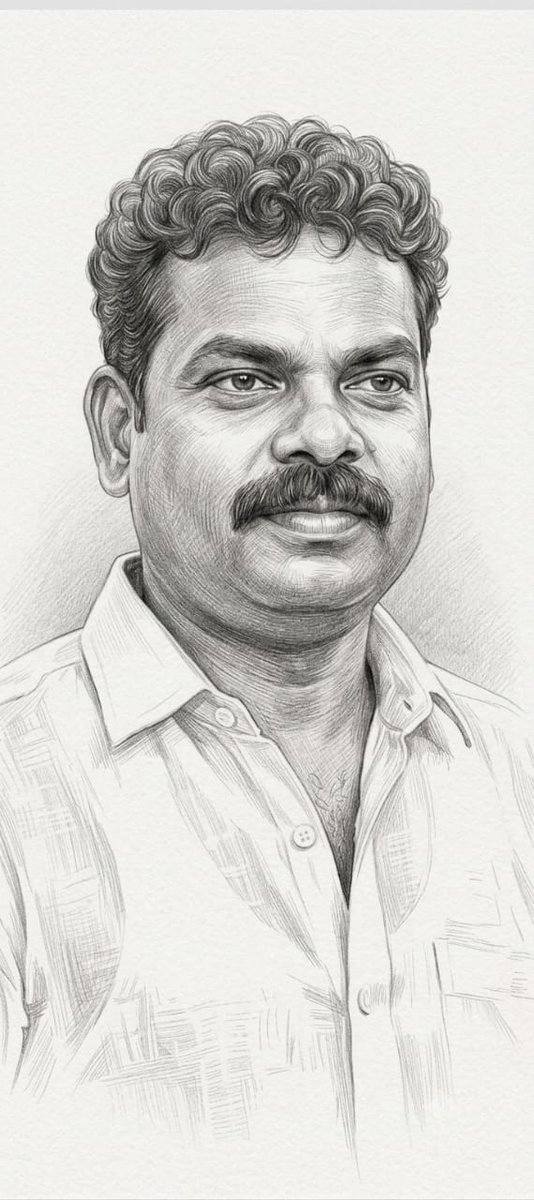 elangovanvck's tweet photo. அருமை தம்பி ஓவியர் முருகவேல் அவர்களுக்கு இதயம் கனிந்த நன்றி வாழ்த்துக்களும் 
பென்சில் ஓவியம் அருமை... https://t.co/vp9tFlpJUt