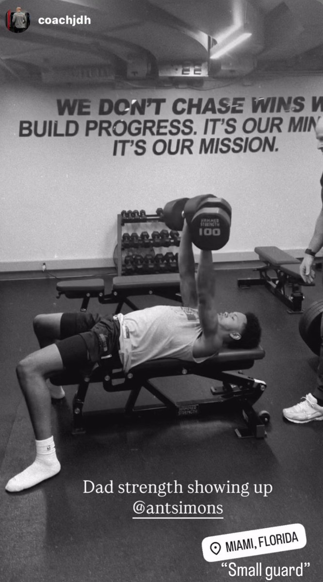 WadexFlash's tweet photo. Potential Heat free agent target Anfernee Simons has been in Miami training.

It’s also important to note he’s born and raised in Florida.

Need him to sign with us. https://t.co/CeIfM4K962