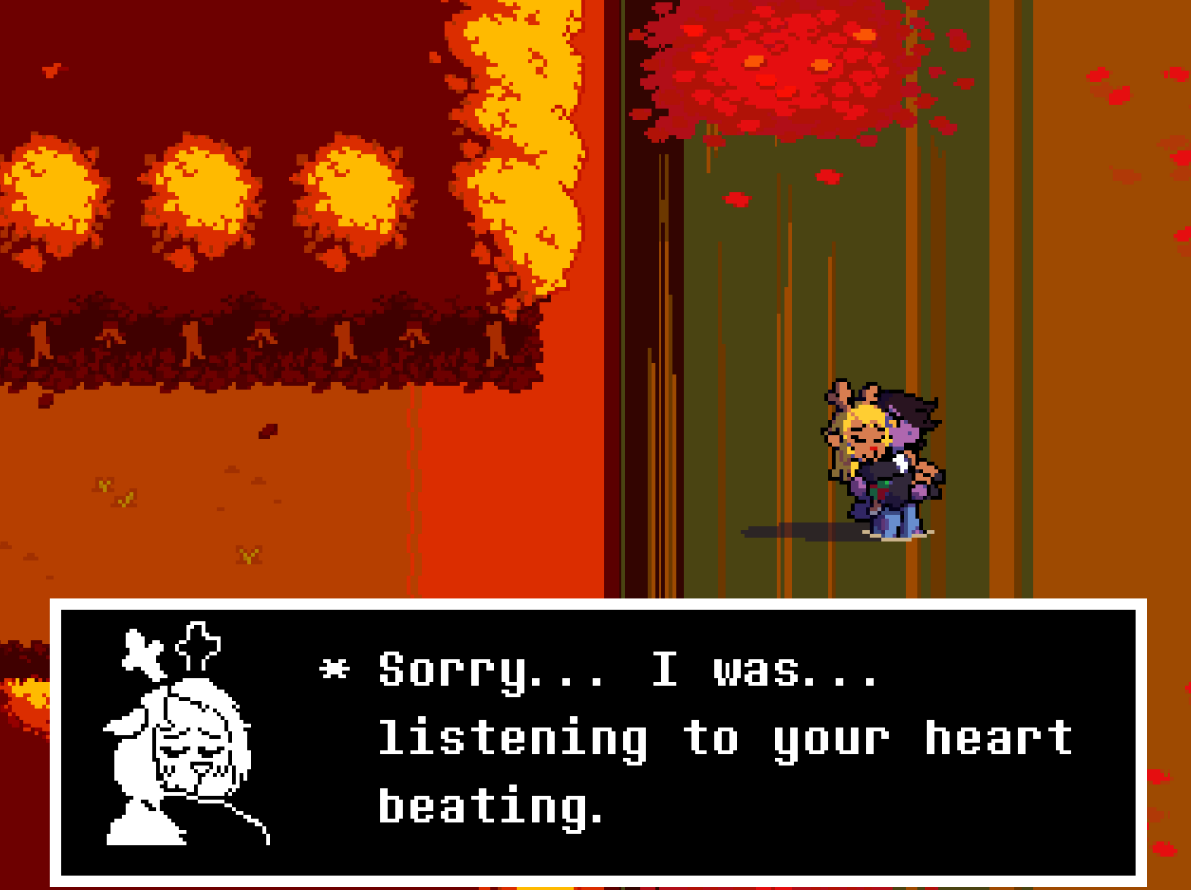 SlipperyJimjim's tweet photo. ⚠️DELTARUNE CHAPTER 5 SPOILERS
.
.
.
.
.
.
.
.
.
.
.
.
.
.
.
.
.
.
.
.
.
.
I'm already calling that this is going to be insane foreshadowing. https://t.co/vieL1h1UQV