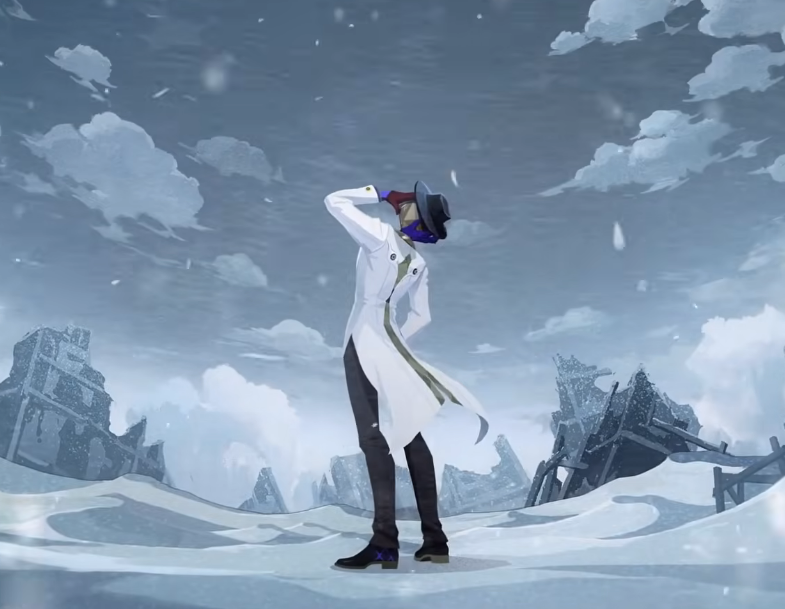 AbyssalEndr's tweet photo. I think the reason Asat feels so good is how Intertwined he is with OUR story as an astral express member. Her is the reason Himeko wanted to become a navigator. He was one himself in Isee. Not to mention the fact that this guy know how to aura farm like holy shit, ILY ASAT 🤤🤤 https://t.co/j88Yfoy2Cf