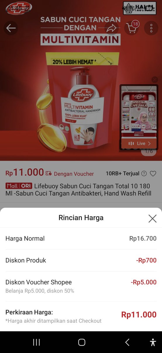 nurnabilav's tweet photo. @ShopeeID #TebusMurahdiShopee 
#LebihHematdiShopee 

wish me luck @ShopeeID ✨️ https://t.co/IJQIBJwC2D