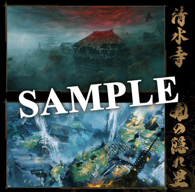 onimusha_capcom's tweet photo. 📝週刊：鬼ノート📝 #51
#鬼武者WS #鬼武者
 
本日カプコンスポットライトで新しく曲者幻魔の「怒伐天」を紹介しましたので、映像でもぜひご覧ください。
「怒伐天」については、今後ディレクター二瓶に改めて鬼ノートでも紹介してもらおうと思います。
 
さて、今回はイーカプコンで扱っている「アート & ミュージックコレクション」をご紹介します。
アートブックはLPレコードサイズ(31.5cm×31.5cm)という特別なサイズで仕上げました。
本作で大きな魅力となっている登場人物や強敵、そしてステージなどなど、
開発のデザイン設定に使用したアートをすみずみまで見ていただくにはこの大きさが良いと考え、
イーカプコン担当には無理を言って実現してもらいました。
妖美でダークな世界観を凝縮したアートブックをぜひご覧いただきたいです。
（ネタバレが含まれているのでクリア後の開封がおススメです！）
 
LPレコードは作曲メンバーたちが厳選した14曲を収録しました。
付属のクーポンコードを使うことでデジタルデータでも入手することができますので、
レコードプレイヤーをお持ちでない方もご安心ください。
メインテーマだけでなく、まだ言えないあんな曲やこんな曲も収録！
ジャケットデザインももちろん鬼武者開発チームデザイナーの拘りのデザインです。
自宅に飾っても映えると思います！
 
まだ紹介できていませんが、この2つを収納できる専用のスリーブケースも素敵な仕上がりになっています！
このセット単体でも購入できますが、ゲーム本編と合わせてぜひお楽しみいただければと思います。
ゲーム本編はもちろんのこと、開発チームの魂の込められたアートブックとLPレコードです。
早めにご予約していただくことをオススメします！
 
（プロデューサー：門脇）